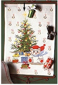 click here to view larger image of Teddy Christmas (chart)