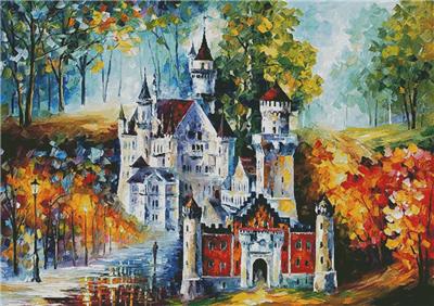 click here to view larger image of Magical Castle (Large)  (chart)