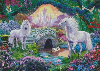 click here to view larger image of Magical Unicorn Kingdom (chart)
