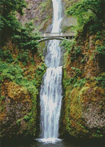 click here to view larger image of Multnomah Falls (Large) (chart)