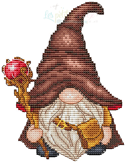 click here to view larger image of Wizard Gnome (chart)