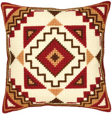click here to view larger image of Cushion - Geometrical  - PN-0008583 (needlepoint)