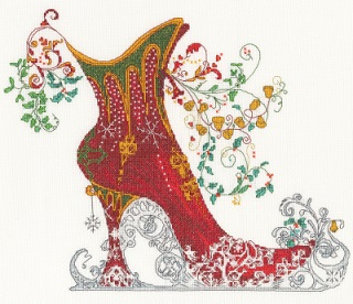 click here to view larger image of Yuletide  (counted cross stitch kit)