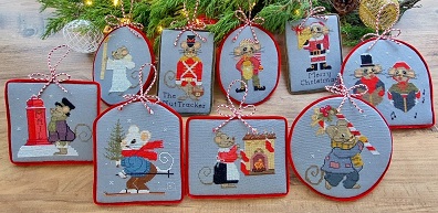 click here to view larger image of Christmice Ornaments 2023 (chart)
