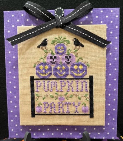 click here to view larger image of Purple Pumpkin Party (chart)