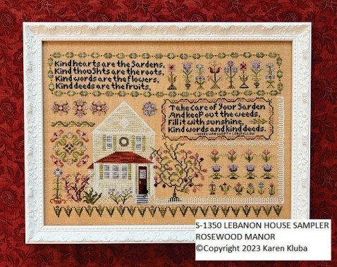 click here to view larger image of Lebanon House Sampler (chart)