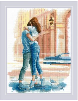 click here to view larger image of Love Story - Passion (counted canvas chart)
