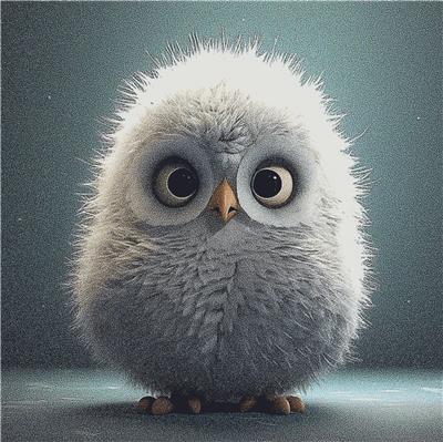 click here to view larger image of Cute Owl with Big Eyes II (chart)