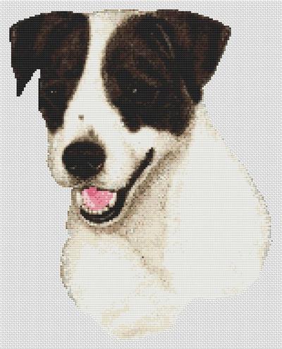 click here to view larger image of Jack Russell - Black & White (chart)
