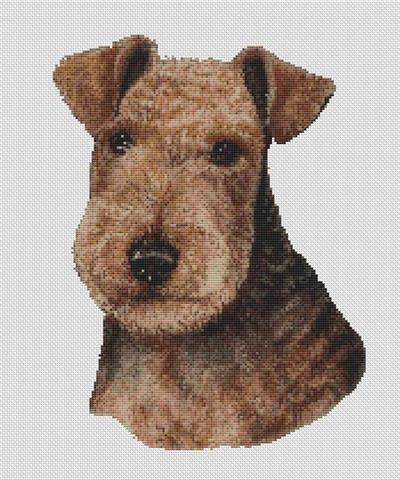 click here to view larger image of Lakeland Terrier - Black & Tan (chart)