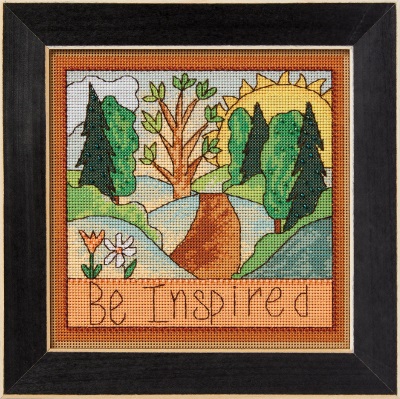 click here to view larger image of Be Inspired 2023 (counted cross stitch kit)