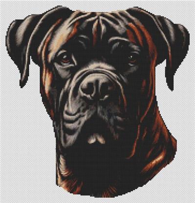 click here to view larger image of Brindle Bullmastiff (chart)