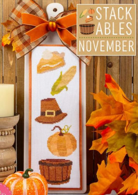 click here to view larger image of November - Stackables (chart)