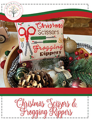click here to view larger image of Christmas Scissors & Frogging Rippers (chart)