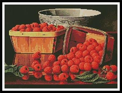 click here to view larger image of Basket of Raspberries (chart)