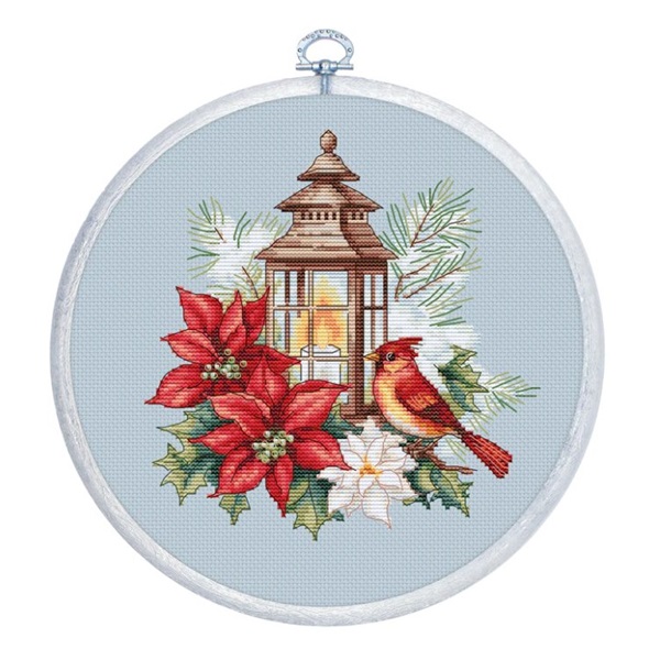 click here to view larger image of Poinsettia (counted cross stitch kit)