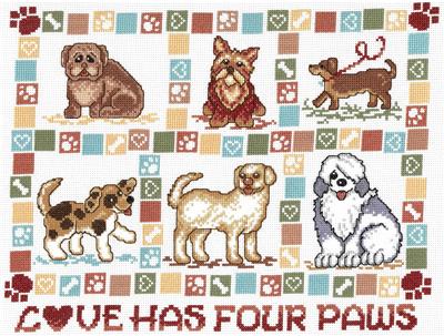 click here to view larger image of Love Has Four Paws - Ursula Michael (chart)