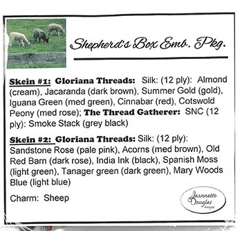 Shepherd's Box Embellishment Pack