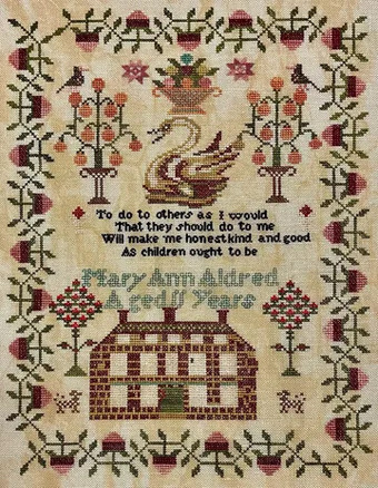 click here to view larger image of Mary Ann Aldred Sampler  (chart)
