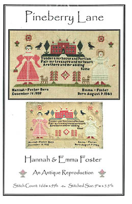 click here to view larger image of Hannah & Emma Foster (chart)