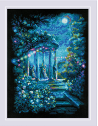 click here to view larger image of Moonlight Magic (counted cross stitch kit)