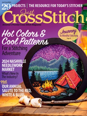 click here to view larger image of 2024 Just Cross Stitch Summer (magazines)