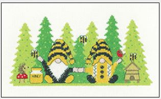 click here to view larger image of Summer Buzzing - Gonk (counted cross stitch kit)