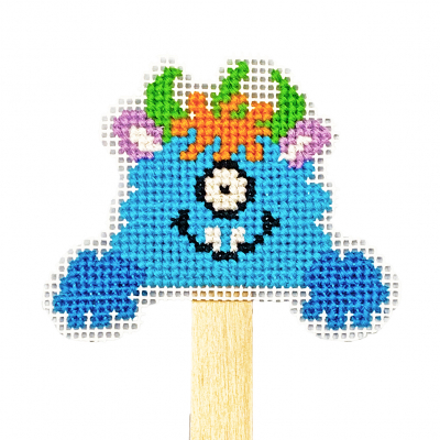 click here to view larger image of Mini Monsters HOP - Bobby (needlepoint kit)