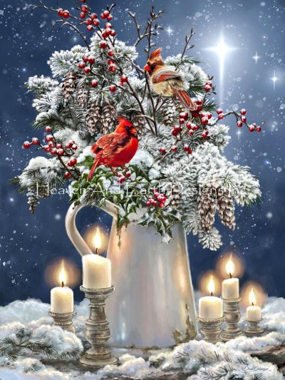 Candle Light Christmas/Mini - Dona Gelsinger