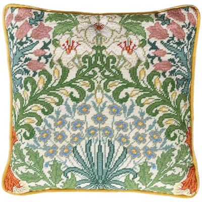 click here to view larger image of Garden Tapestry Cushion (needlepoint kit)