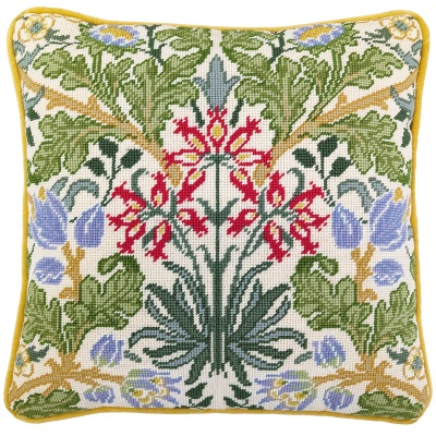 click here to view larger image of Hyacinth Tapestry Cushion (needlepoint kit)