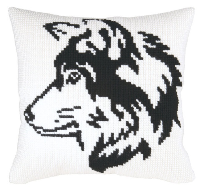 Dog Head Cushion