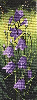 click here to view larger image of Harebell by John Clayton - Flower Panels (chart)