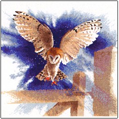click here to view larger image of Owl in Flight (chart only) (chart)