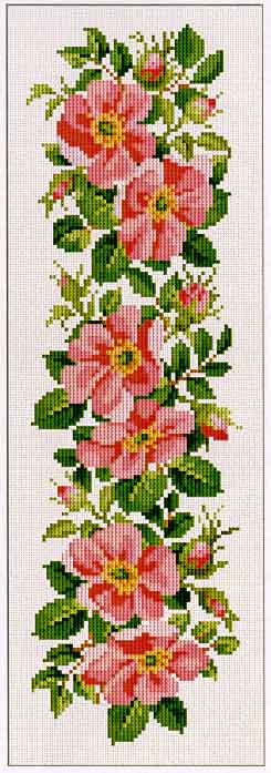 click here to view larger image of Wild Rose Border (chart)