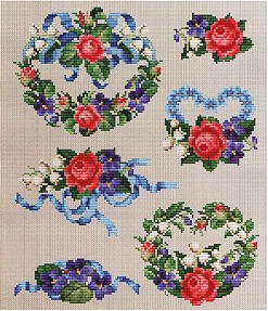 click here to view larger image of Roses and Violets Series 2 (chart)
