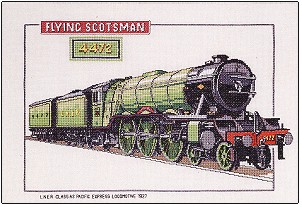 click here to view larger image of Flying Scotsman Trains - Dave Shaw (chart)