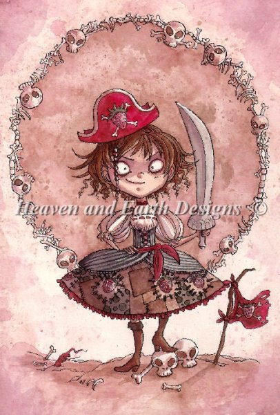 click here to view larger image of Strawberry Pirate Alicia (chart)