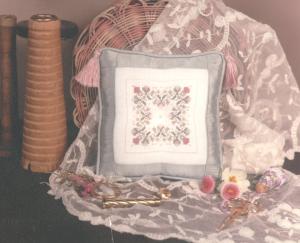click here to view larger image of Elizabethan Needle Cushion  (counted cross stitch kit)