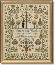 click here to view larger image of Wedding Sampler - Chart (chart)