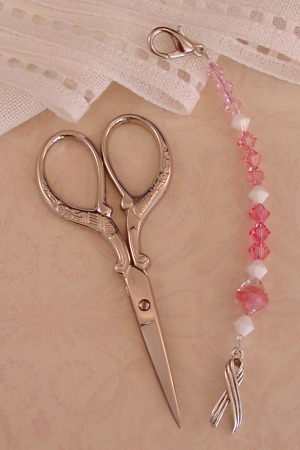 click here to view larger image of Full Length Fob - Pink Awareness (accessory)