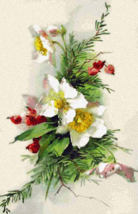 click here to view larger image of Christmas Rose (chart)