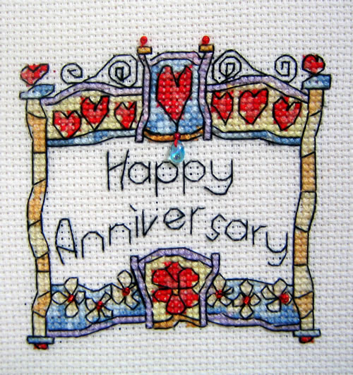 click here to view larger image of Happy Anniversary (chart)