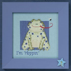 click here to view larger image of Frog - Wild Life (2009)  (counted cross stitch kit)