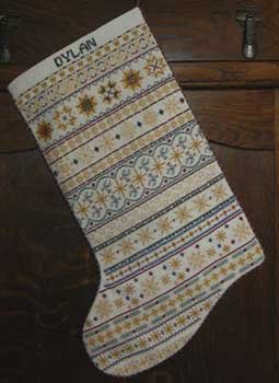 click here to view larger image of My Stars Christmas Stocking (chart)