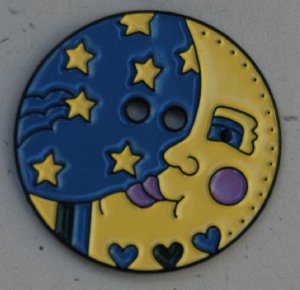 click here to view larger image of Moon Button (buttons)