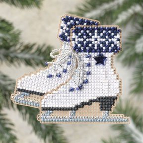 click here to view larger image of Ice Skates (counted cross stitch kit)
