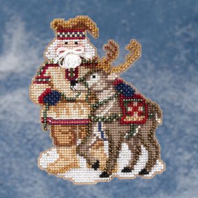 click here to view larger image of Lapland Santa (2009)  (counted cross stitch kit)