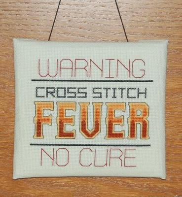 click here to view larger image of Cross Stitch Fever (chart)