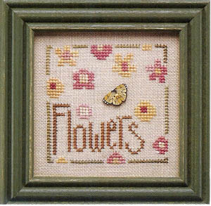 click here to view larger image of Wee Ones - Flowers  (chart)